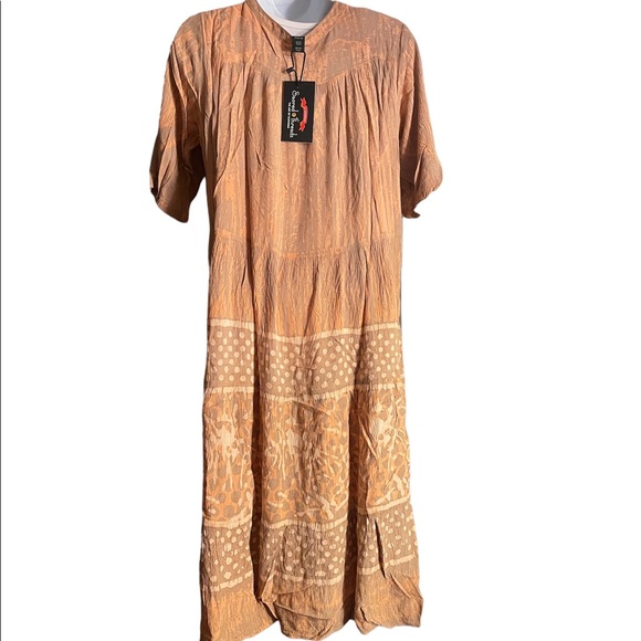 NWT.  CARDIGAN by Sacred Threads.  BL/RD6.   222410 - Picture 2 of 4